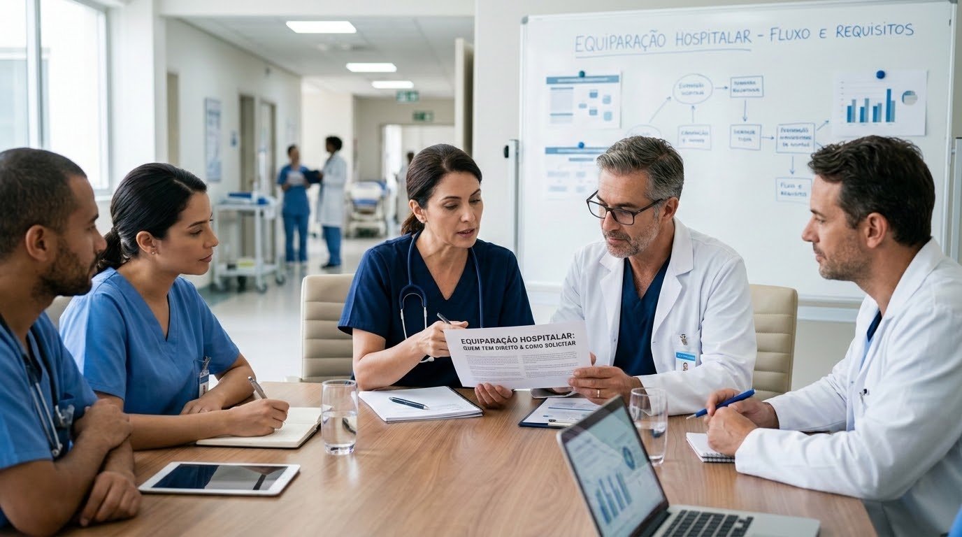 Leia mais sobre o artigo Equiparação hospitalar para médicos: quem tem direito e como solicitar